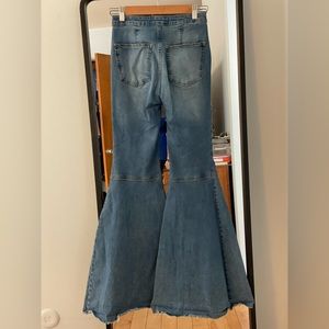 Free People…Just Float On Bell Bottoms….size 27….lightly worn